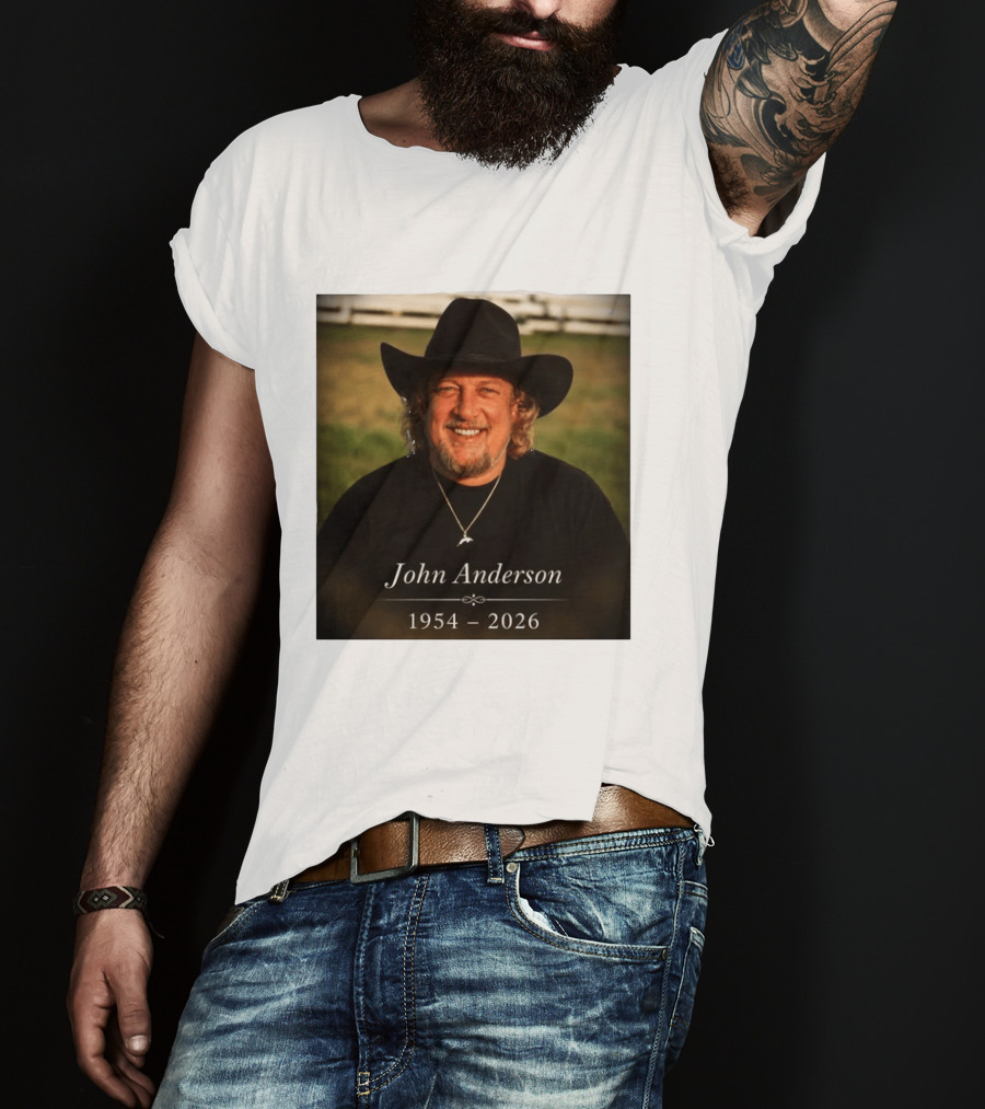 John Anderson 1954 2026 Memorial T-Shirt