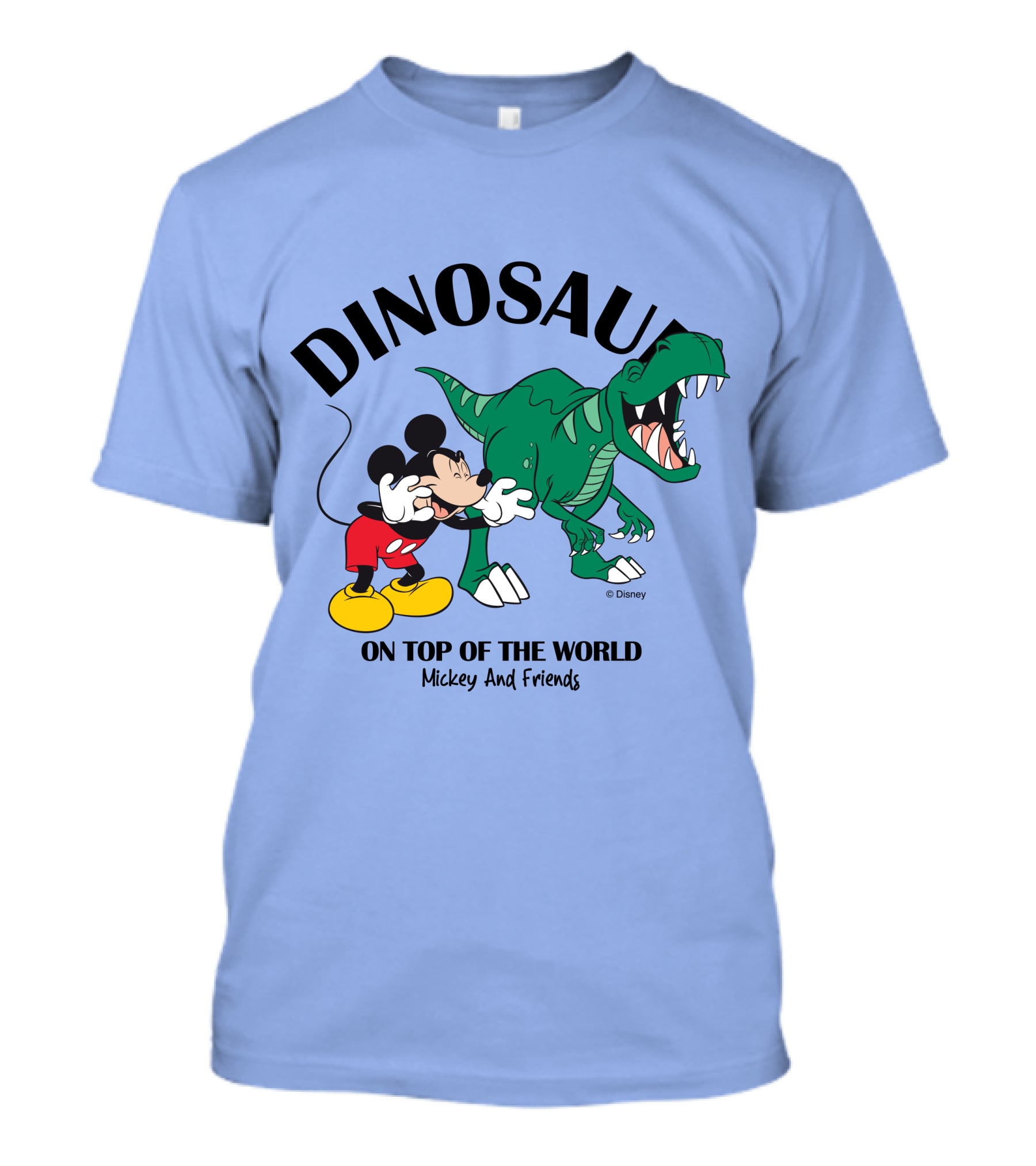 DINOSAUR On Top Of The World Mickey And Friends T-Shirt