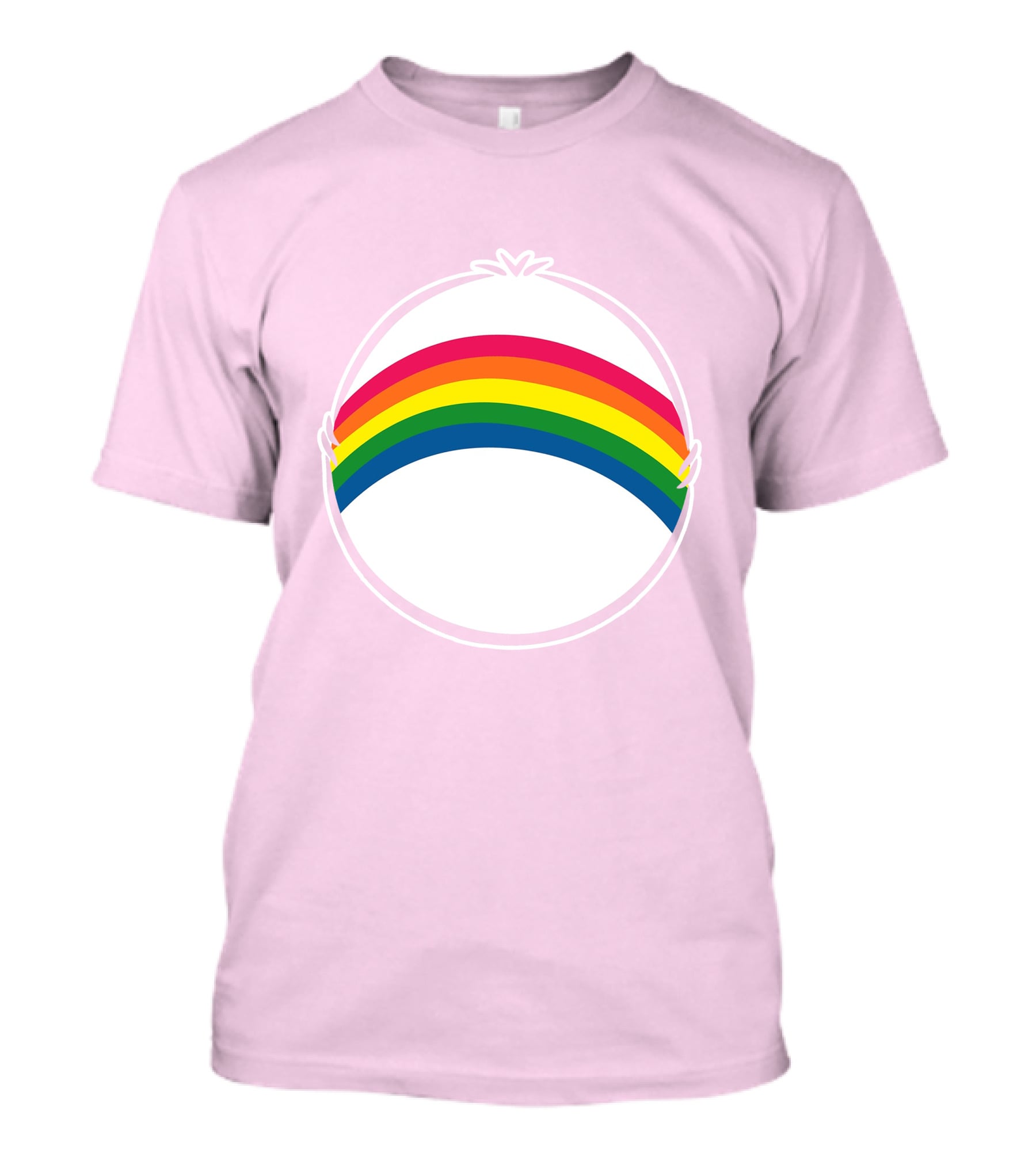 Care Bear Tummies Rainbow Halloween Costumes Party T-Shirt