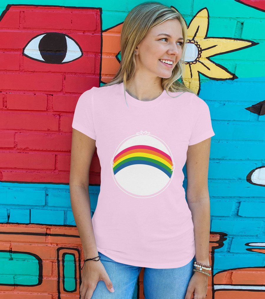 Care Bear Tummies Rainbow Halloween Costumes Party T-Shirt