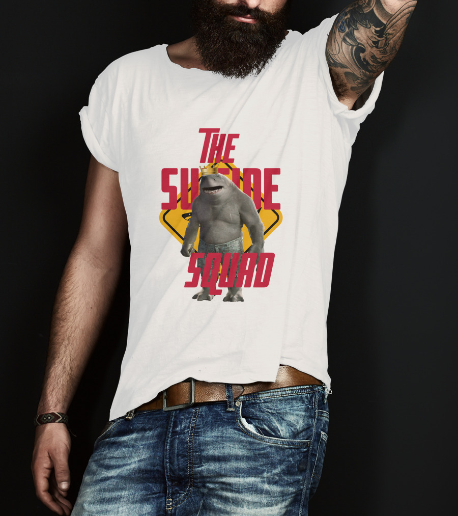 King Shark The Suicide Squad Num Num Movies T-Shirt