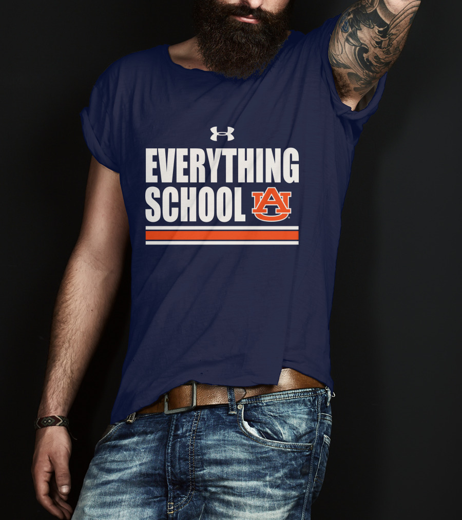 Everything School Auburn Football Under Armour Jarquez Hunter Derick Hall T-Shirt