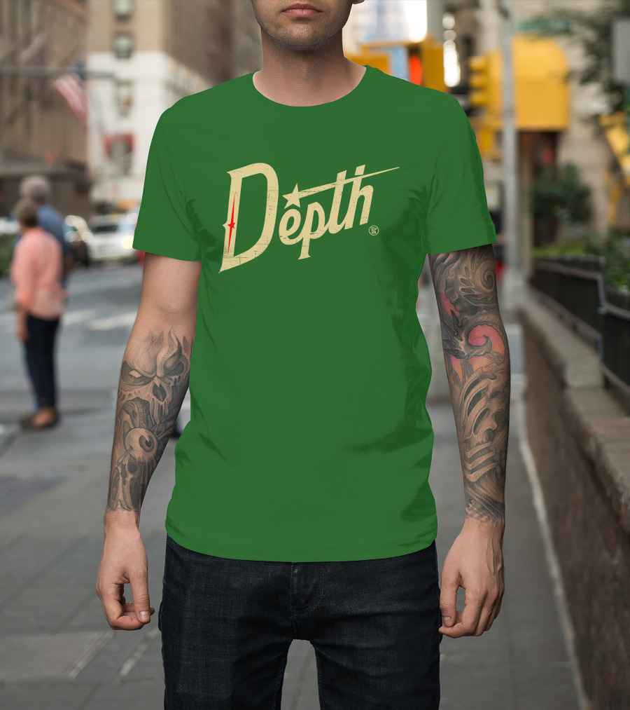 Sotastick Co Merch Depth Star Logo Jack Leverentz T-Shirt
