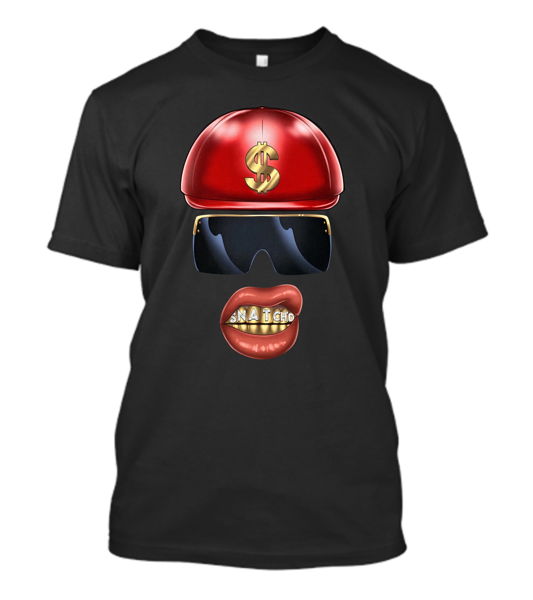 Deja Skye Snatch'd Merch Dollar Sign Hat Sunglasses Gold Teeth T-Shirt