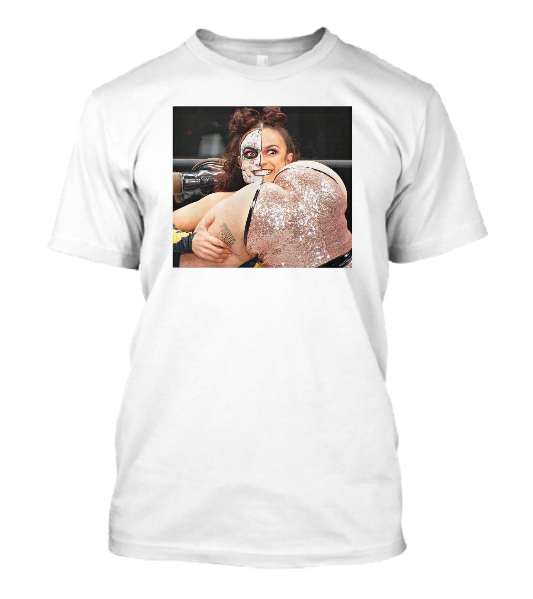 Gabby Ortiz Wrestler Vs. Thunder Rosa AEW Women's Champion Match T-Shirt
