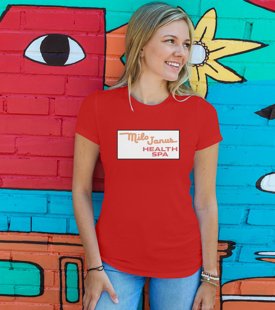 Milo Janus Health Spa Columbo Phile Classic TV Reference T-Shirt