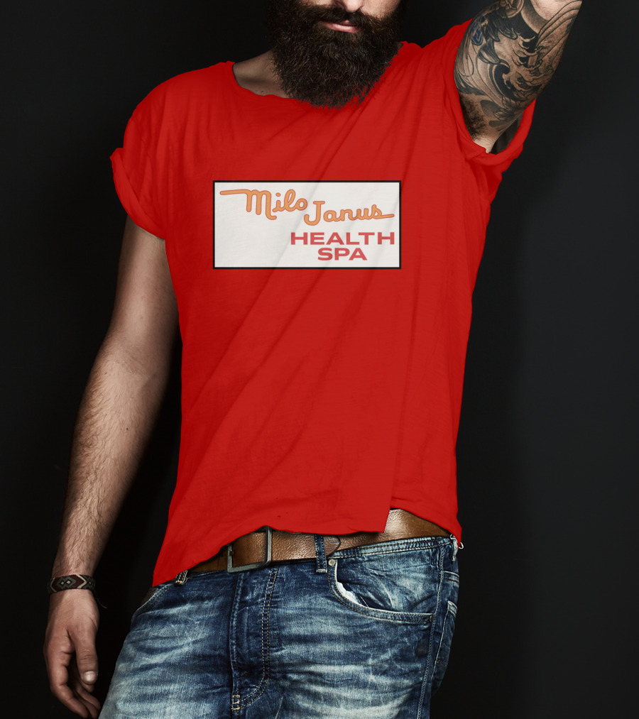 Milo Janus Health Spa Columbo Phile Classic TV Reference T-Shirt