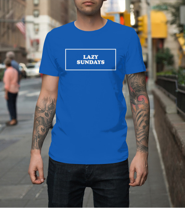 Shirt: Lazy Sundays Fayokunmii T-Shirt Lazy Sundays Fayokunmii T-Shirt