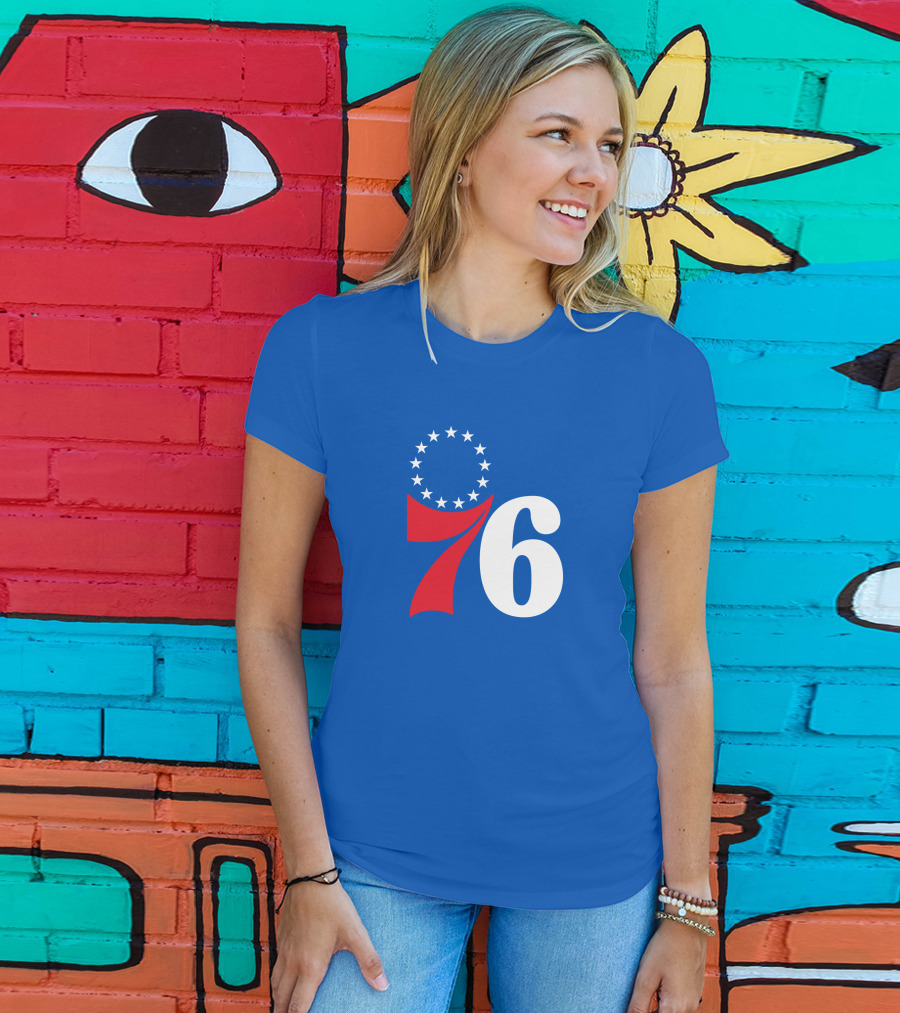 Philadelphia 76ers Furkan Korkmaz Stars T-Shirt