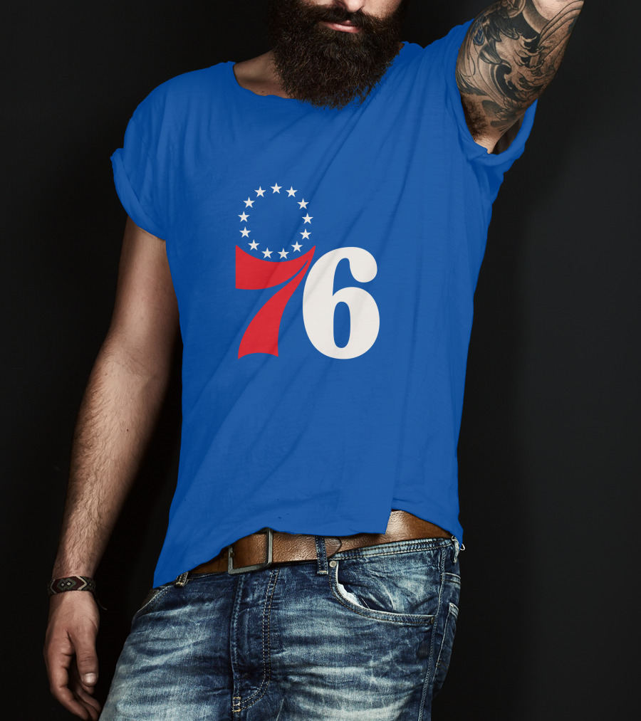 Philadelphia 76ers Furkan Korkmaz Stars T-Shirt