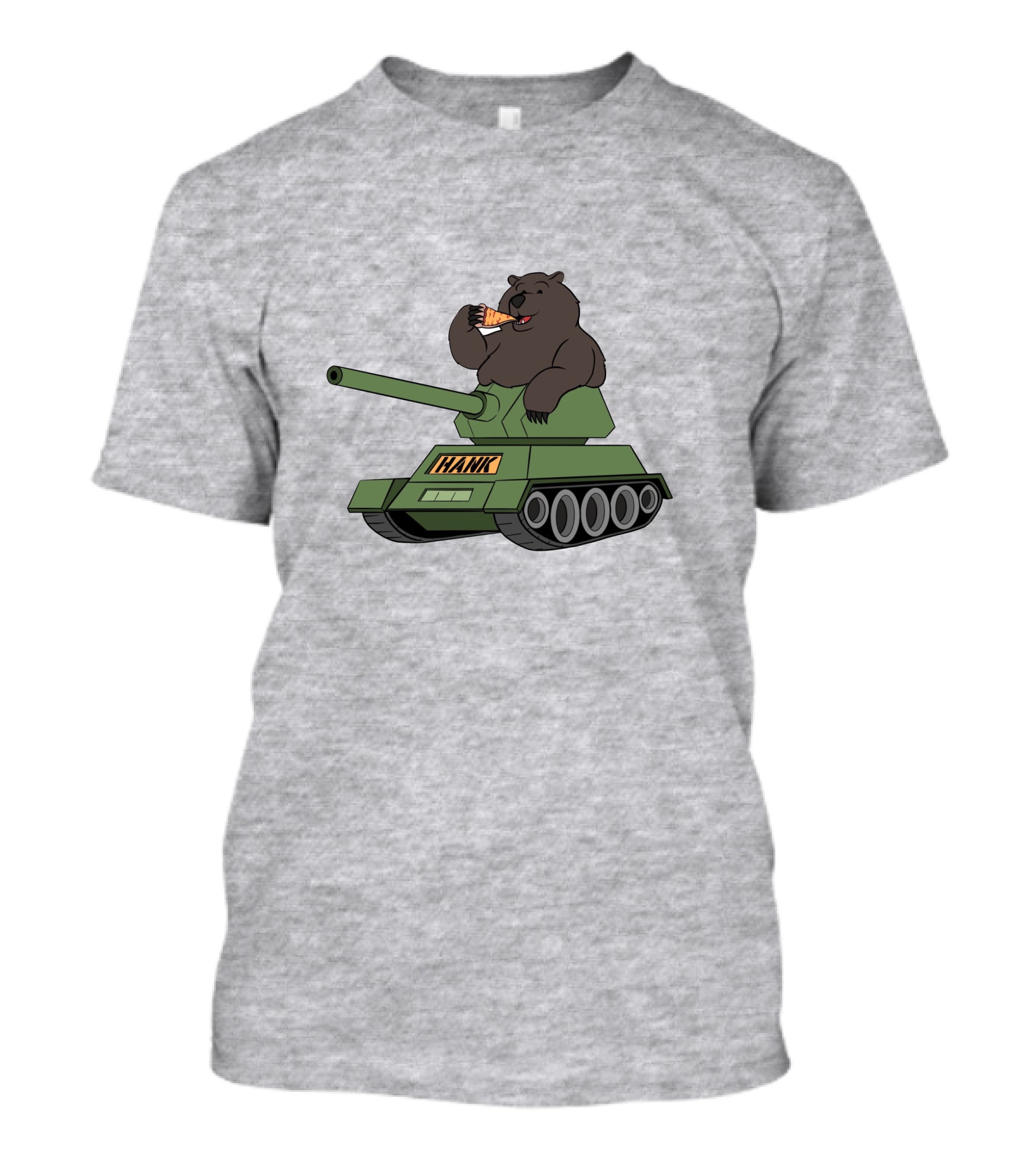 Pardon My Take Hank The Tank Bear Pizza Tank Big Cat T-Shirt