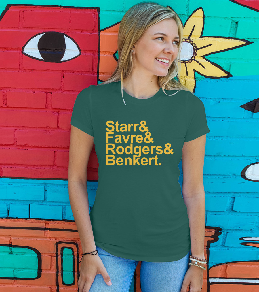 Starr Favre Rodgers Benkert Campeche Collective Merch T-Shirt