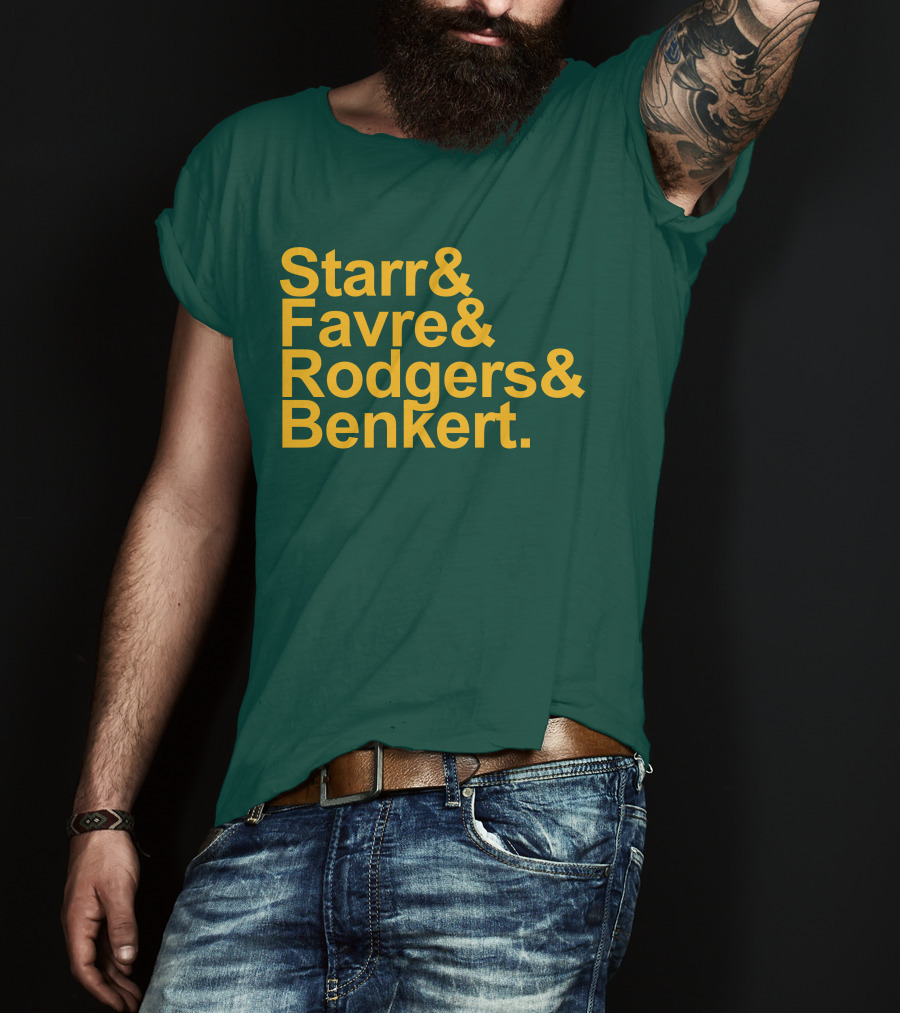 Starr Favre Rodgers Benkert Campeche Collective Merch T-Shirt
