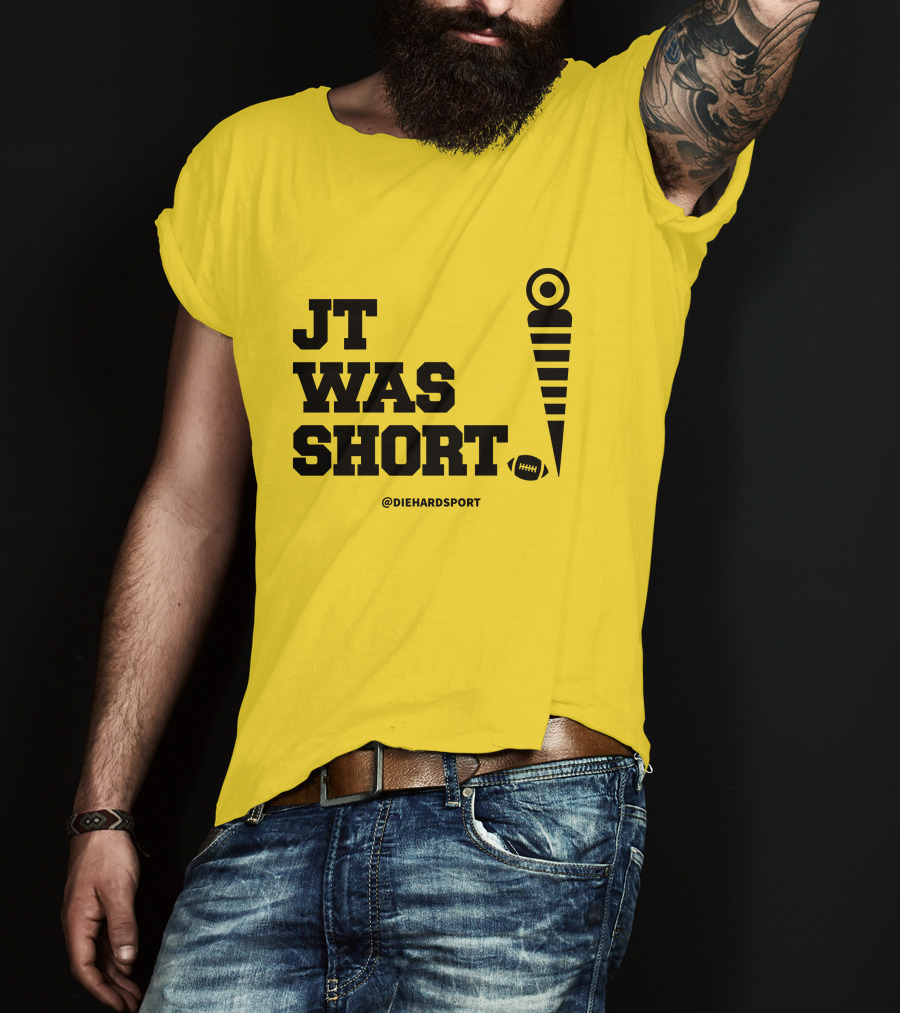 JT Was Short @DiehardSport Football Marker T-Shirt