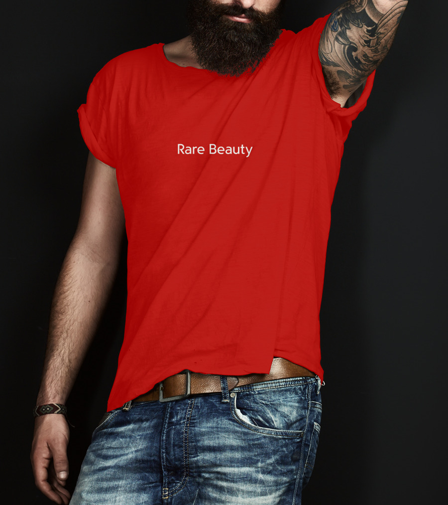 Rare Beauty Emrah Skinnysel Red T-Shirt