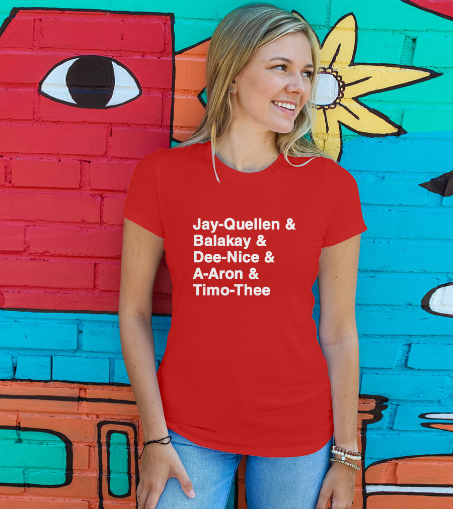 Jay Quellen And Balakay And Dee Nice And A-Aron And Timo Thee T-Shirt