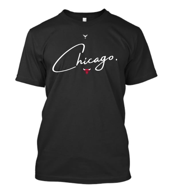 Chicago Bulls Aawol Chicago Bulls Logo Iconic T-Shirt