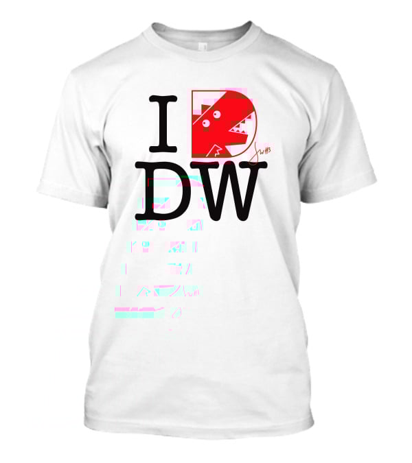 GetBlued I Love DW Deanna Wong Monster T-Shirt