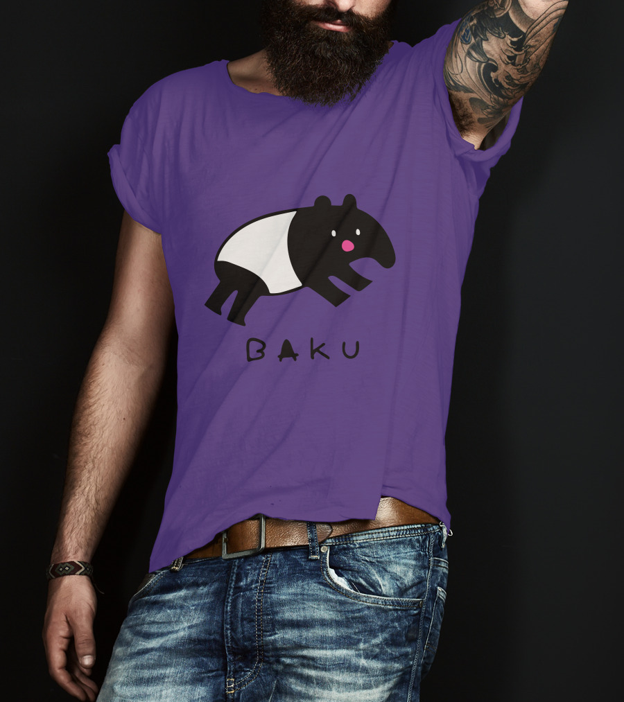Baku Melodicreverie Malayan Tapir T-Shirt