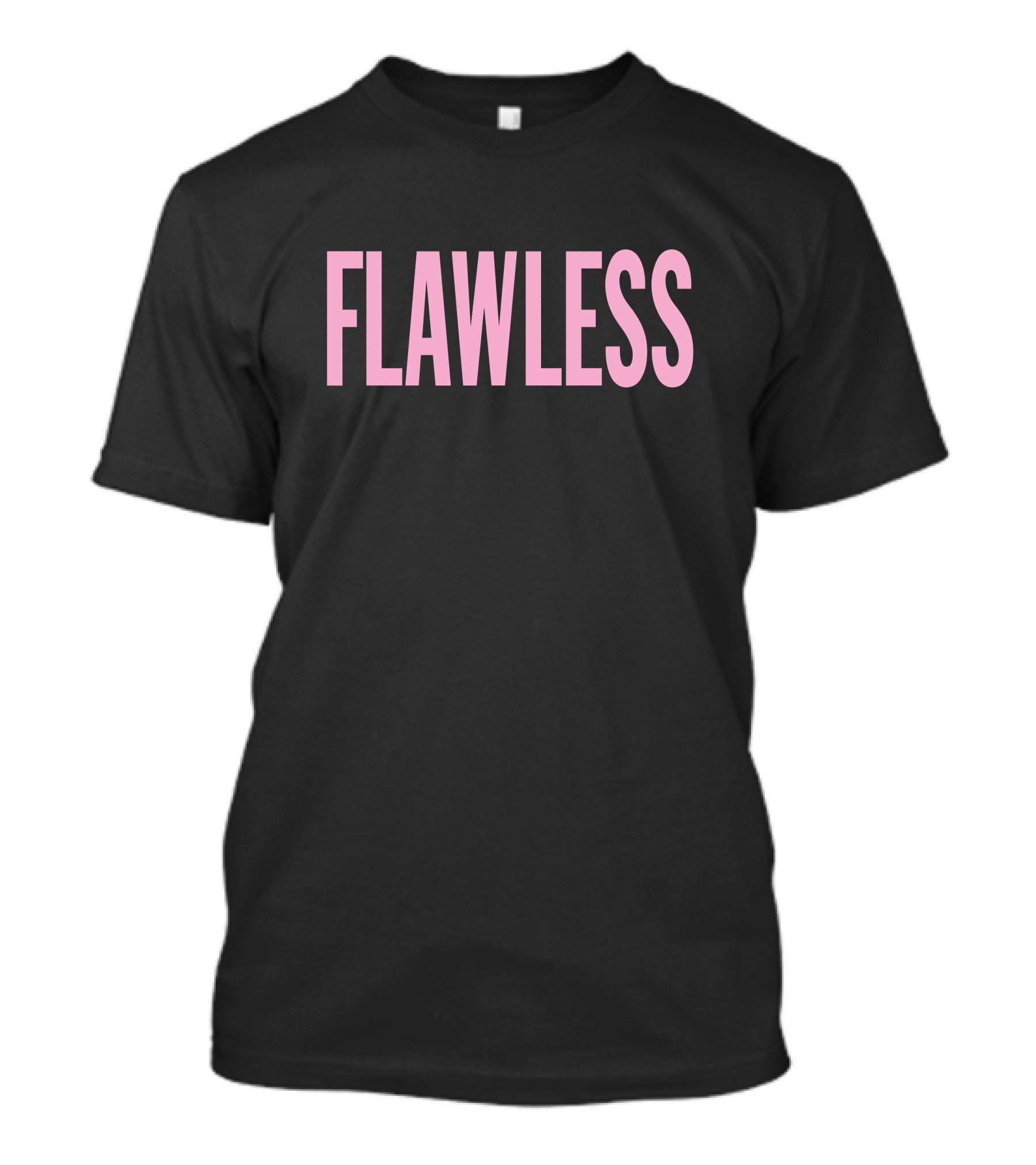 Beyonce Flawless Merch Text T-Shirt