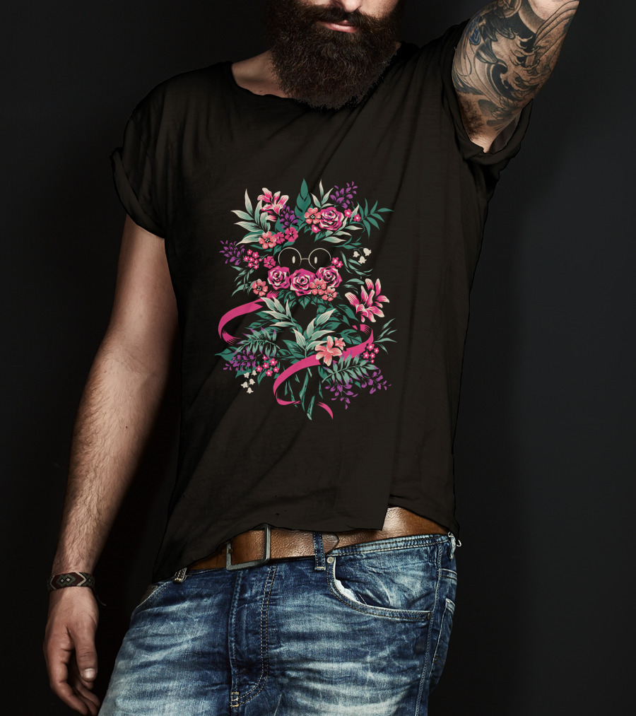 Nina Matsumoto Ralsei Floral Deltarune Flower Fangamer Merch T-Shirt