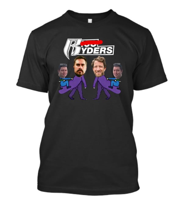 Rico And Martymush Ryder Logo Parody Ryders T-Shirt