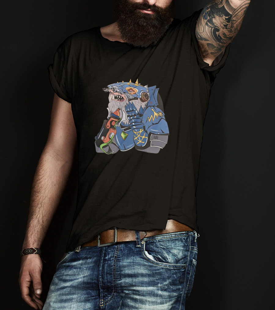 Total Warhammer Kuro Ibara Creature Warrior Fantasy T-Shirt