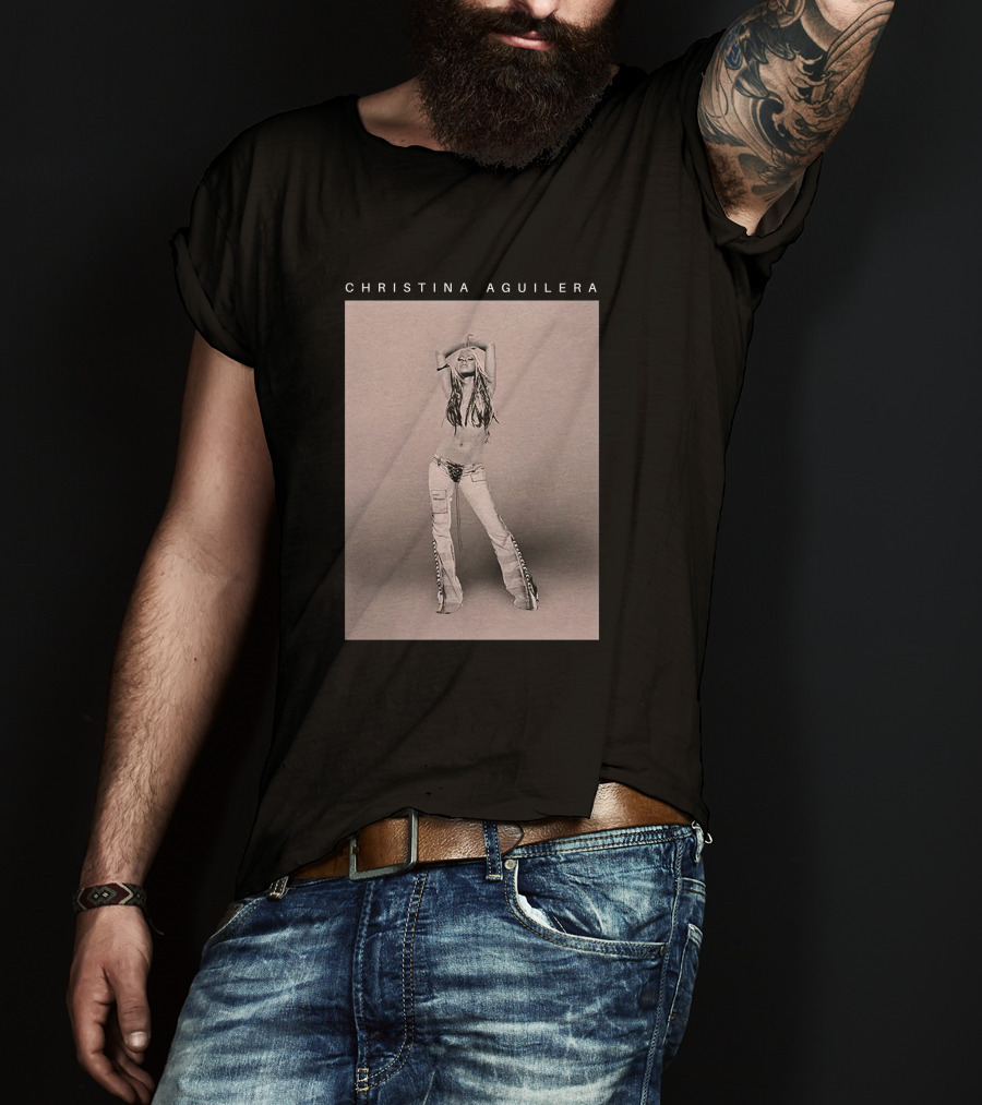 Christina Aguilera Stripped Era Dallas Dixon T-Shirt