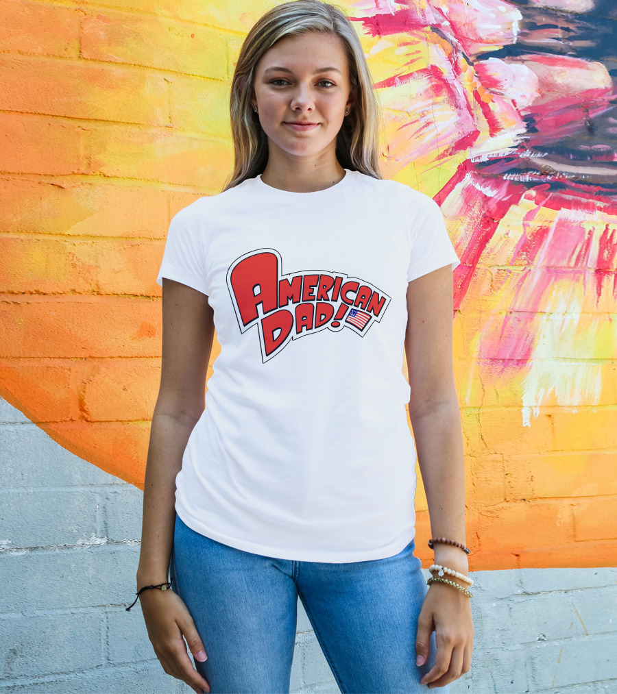American Dad Flag T-Shirt