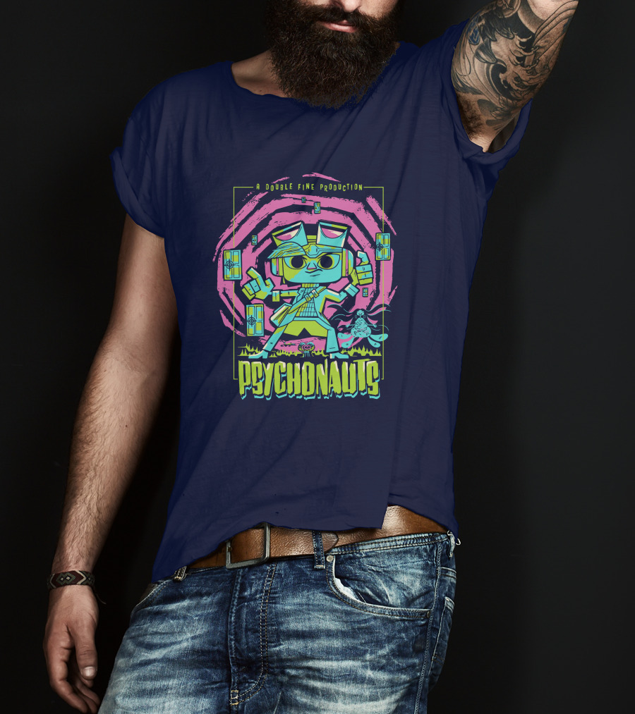 Psychonauts A Double Fine Production T-Shirt