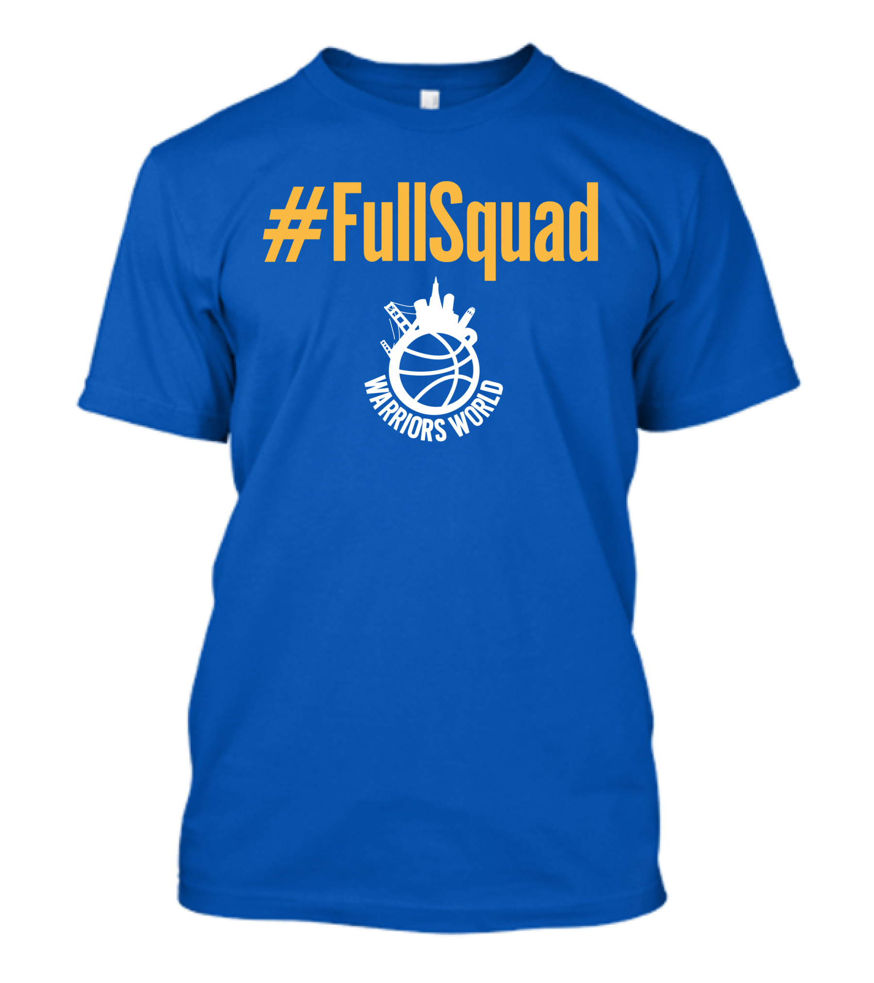 FullSquad Warriors World Basketball Skyline T-Shirt