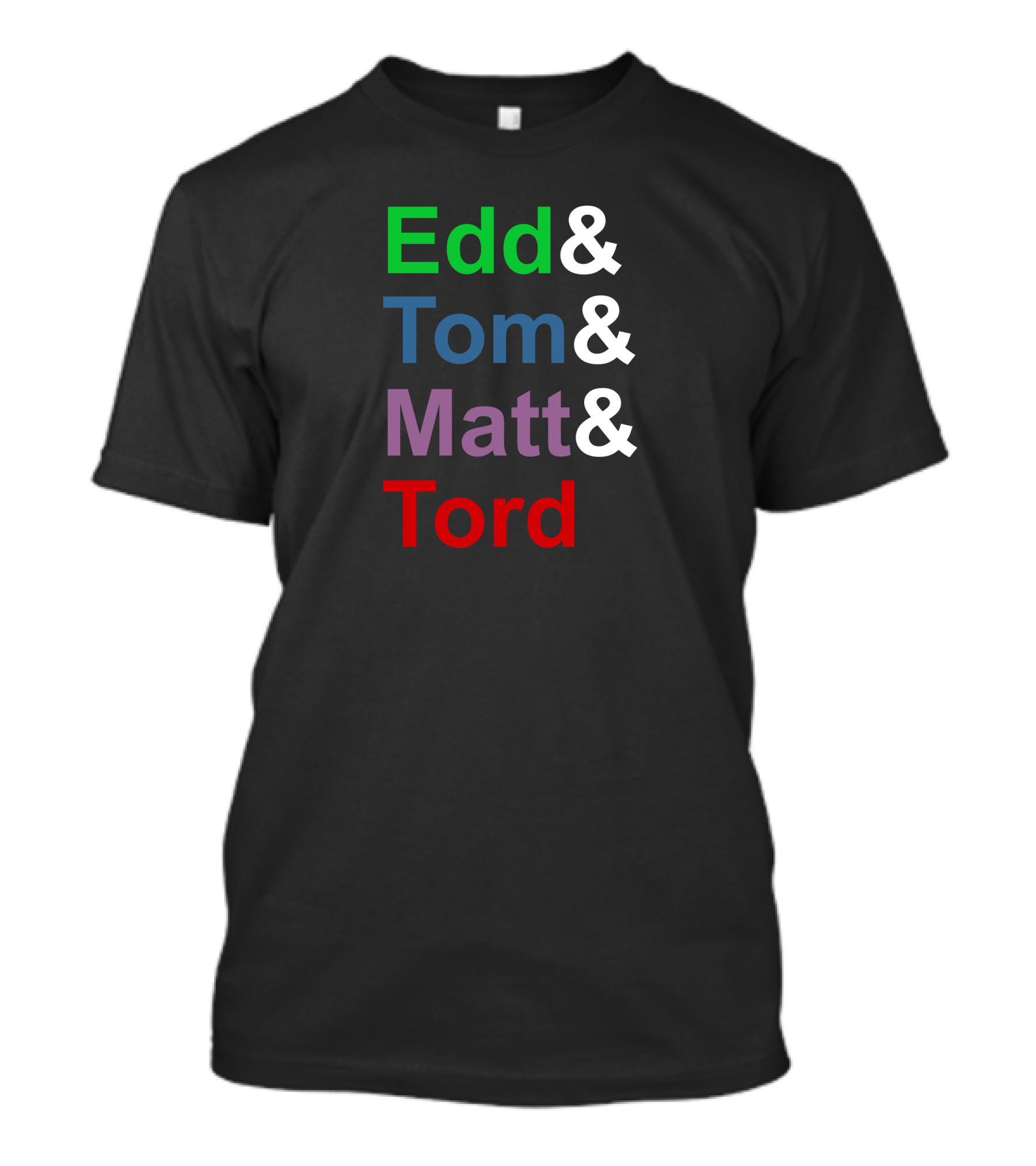 Eddsworld Store Edd And Tom And Matt And Tord Ampersand T-Shirt