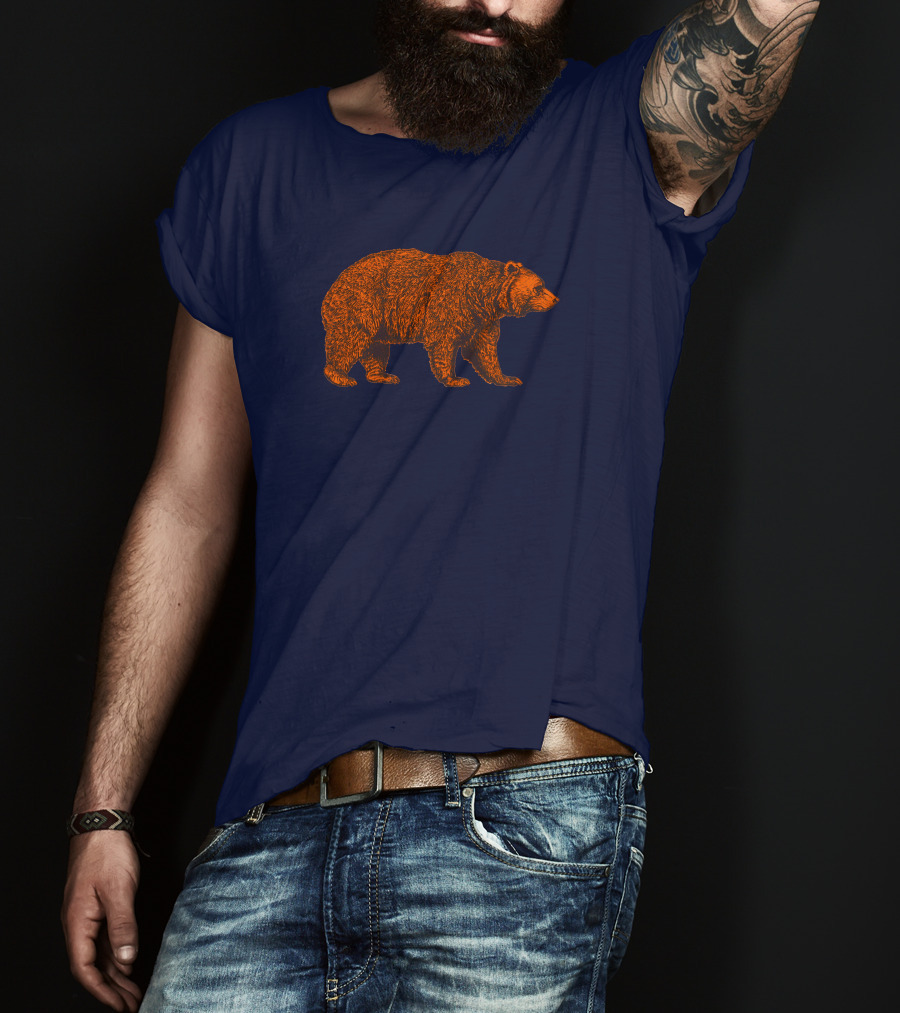 Obvious Hoge Walking Bear BnBears Jahns T-Shirt