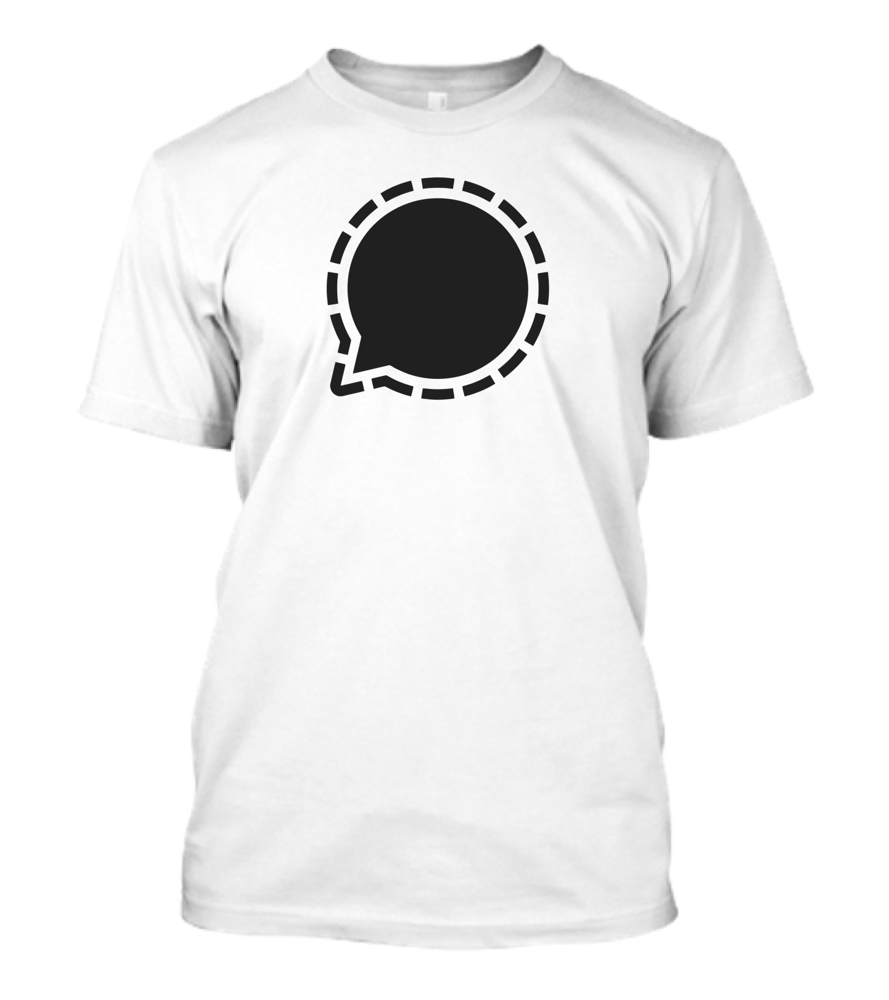 Signal Messenger Logo Bubble Chat T-Shirt