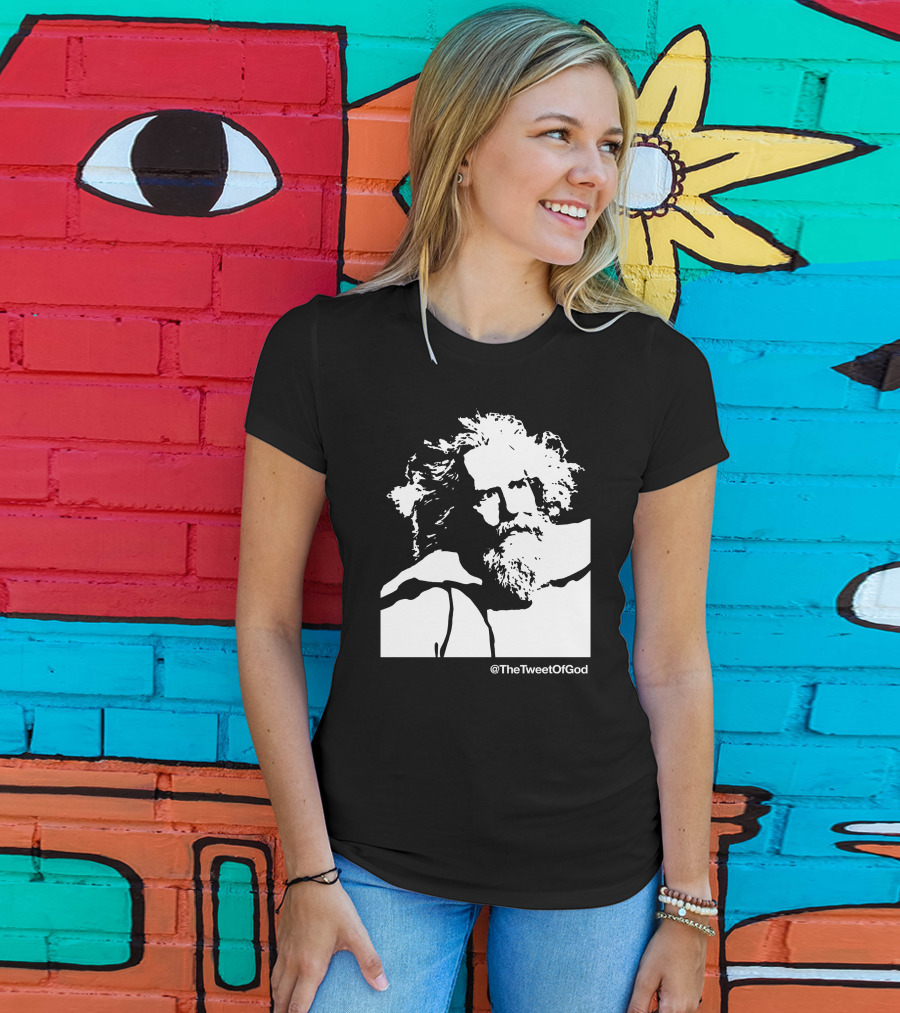 TheTweetOfGod Iconic God Face T-Shirt