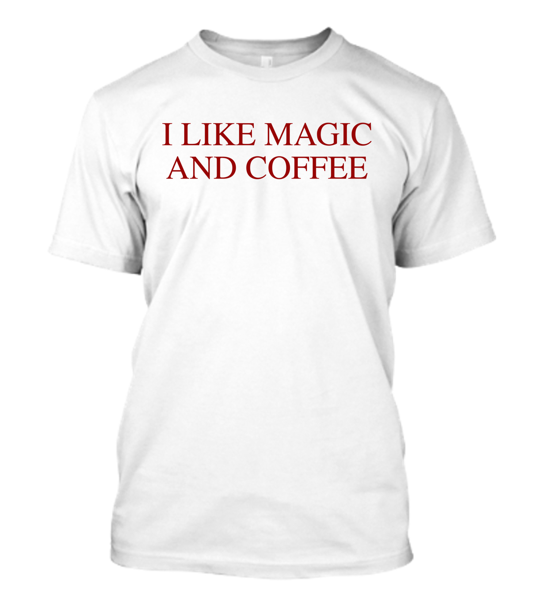The Nerdy Steve I Like Magic And Coffee Enthusiast T-Shirt