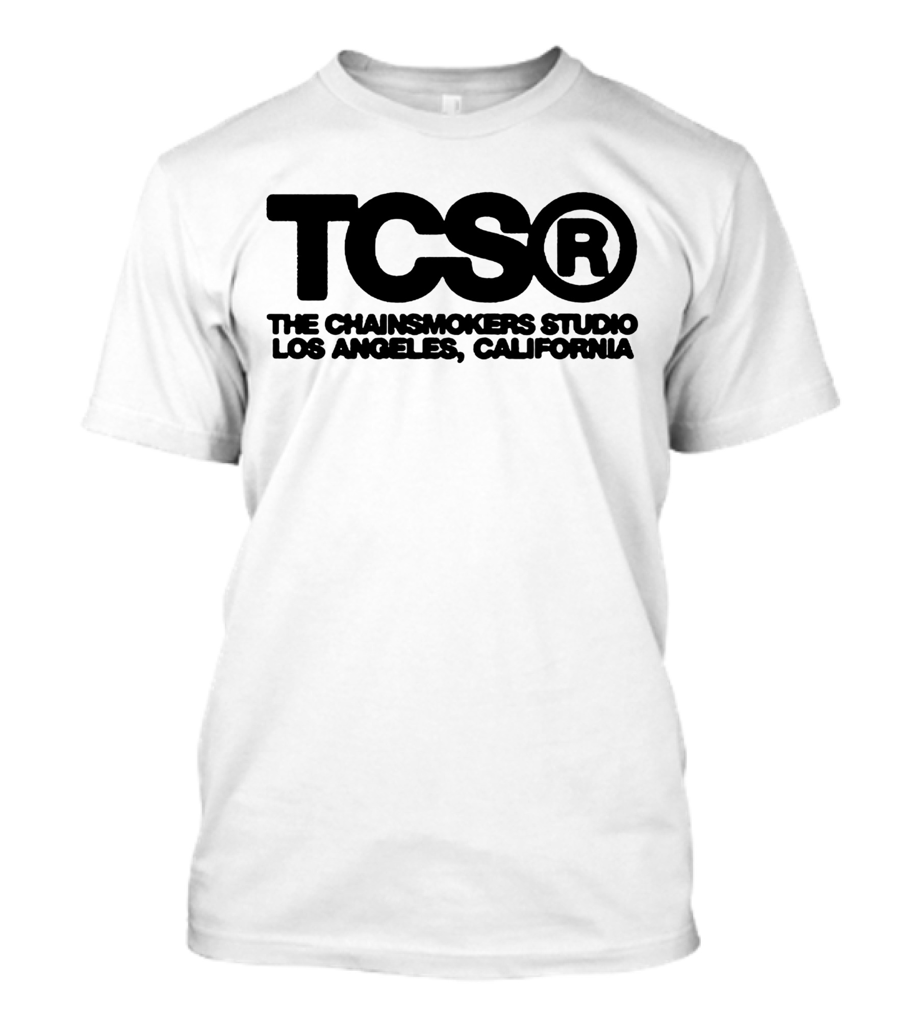 TCS The Chainsmokers Studio Los Angeles California The Chainsmokers Merch Store T-Shirt