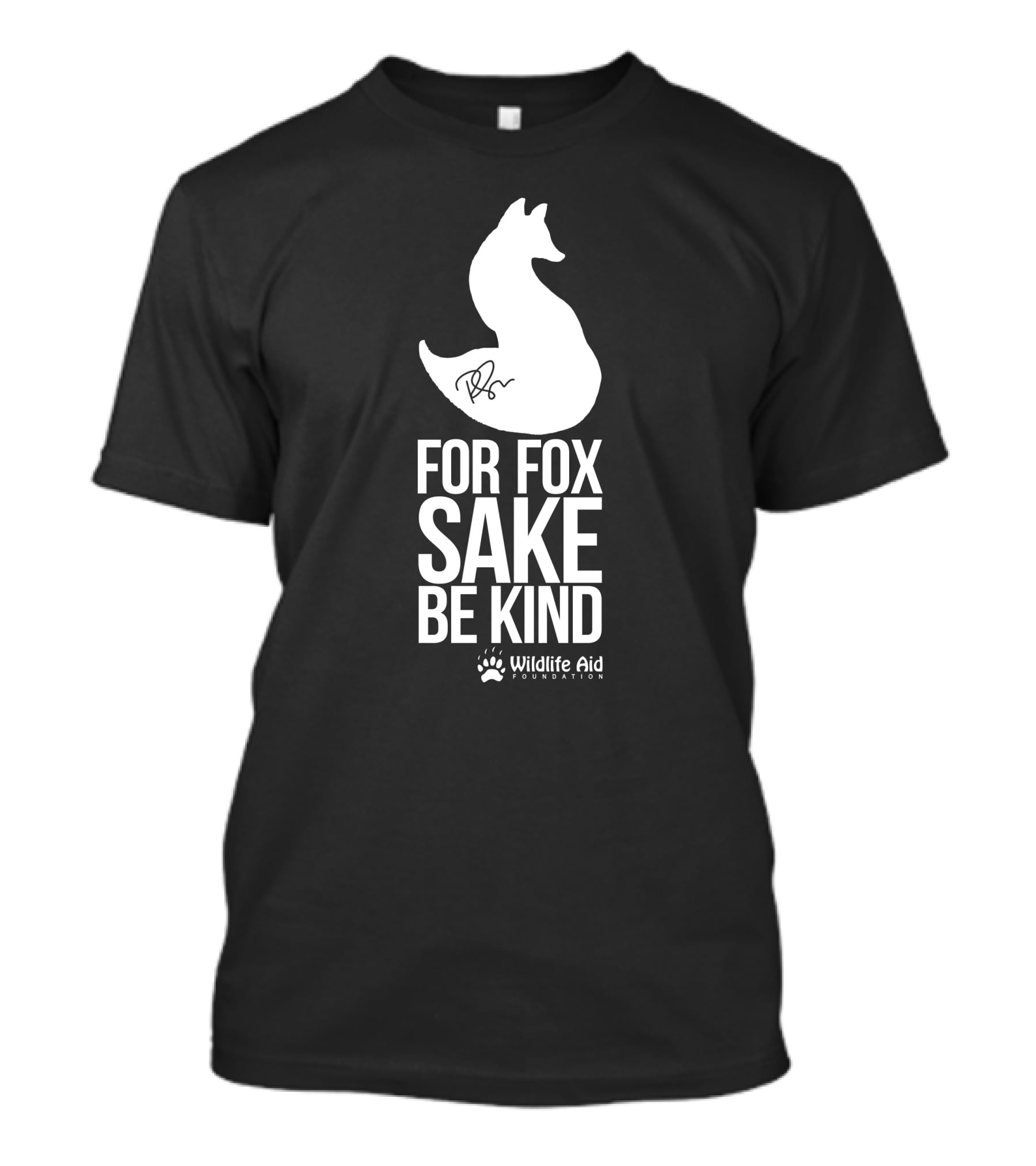 Wildlife Aid Foundation For Fox Sake Be Kind Ricky Gervais T-Shirt