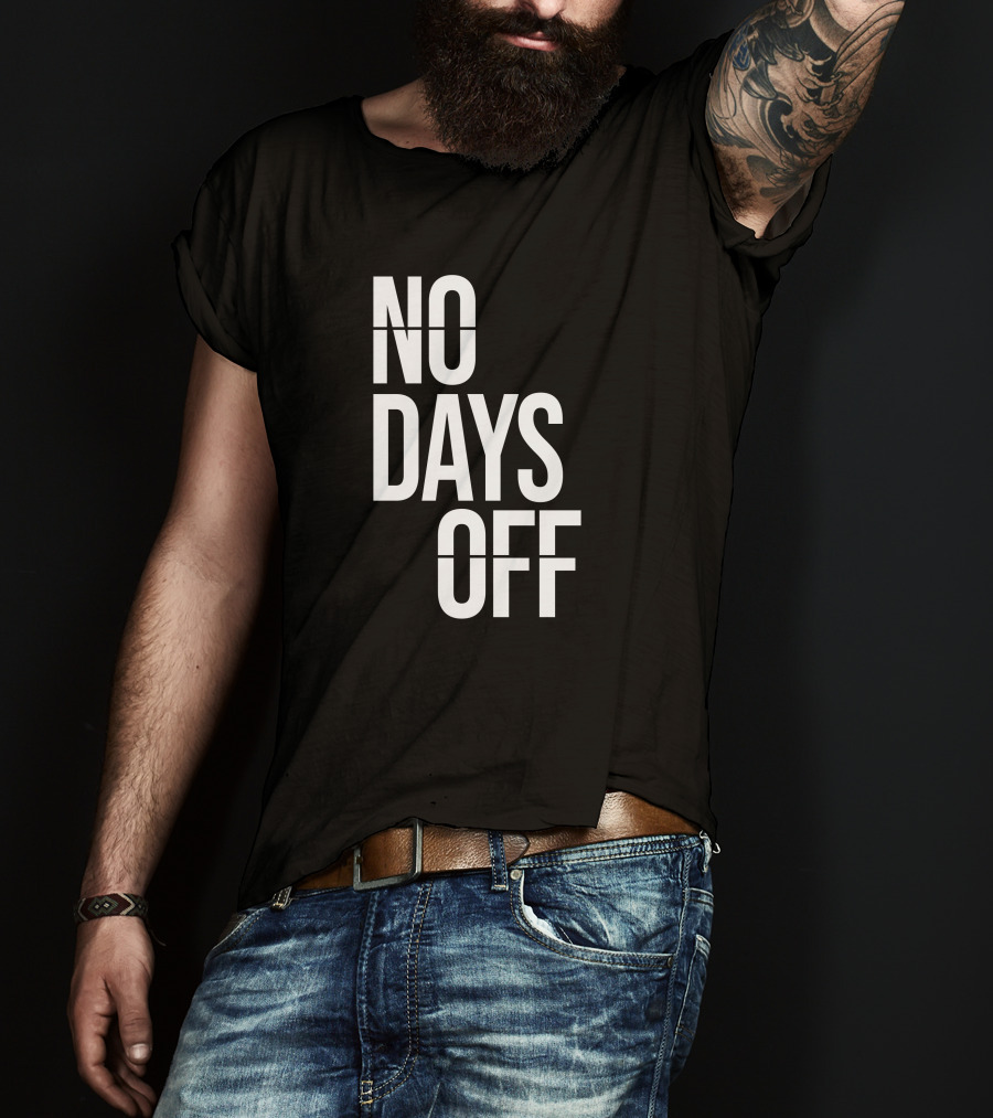 Dion Boykin No Days Off T-Shirt