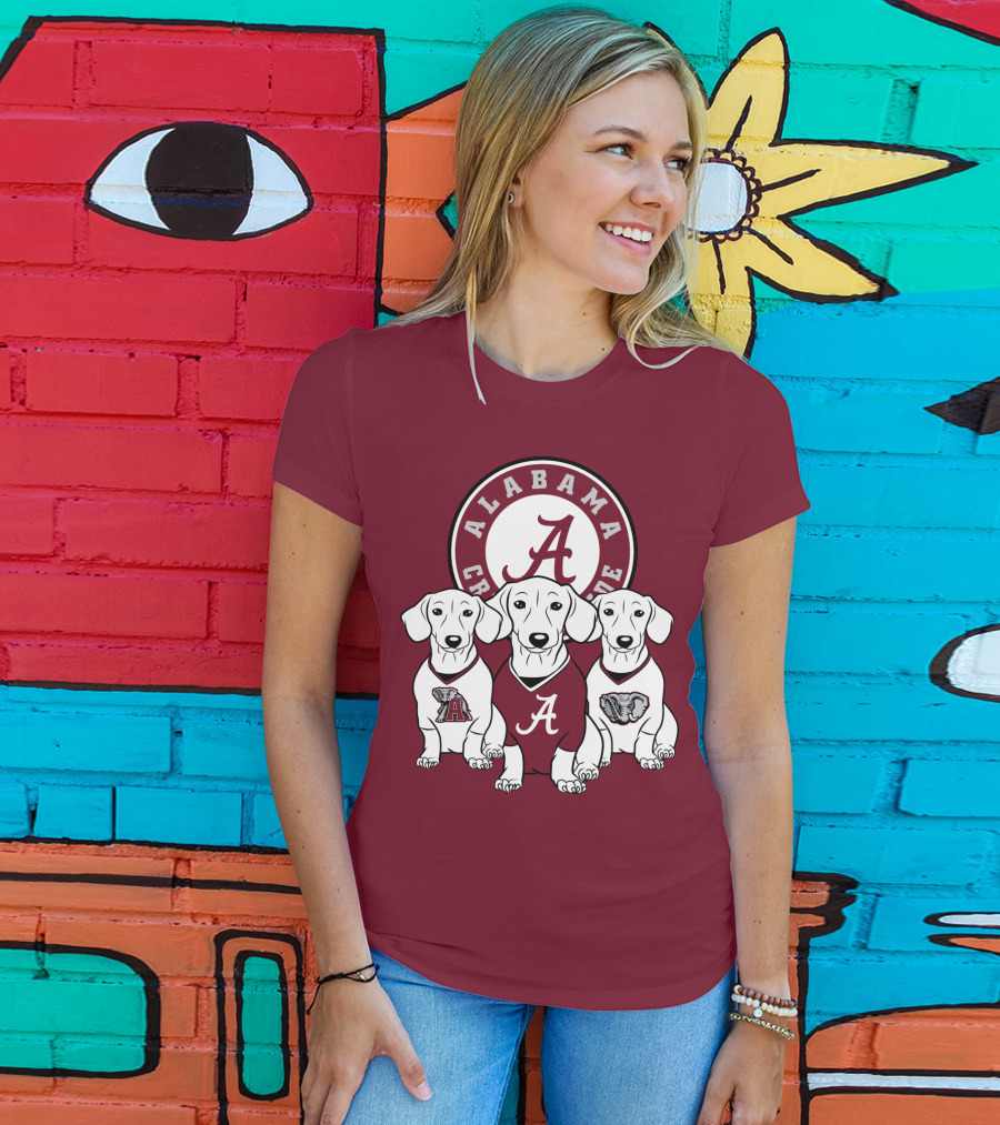 Alabama Crimson Tide Dogs T-Shirt