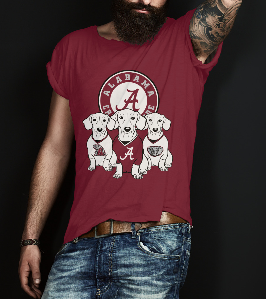 Alabama Crimson Tide Dogs T-Shirt