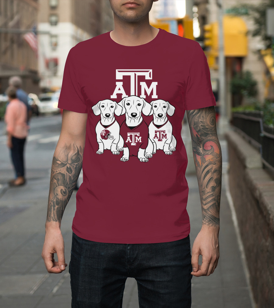 Texas A&M Dog Trio T-Shirt