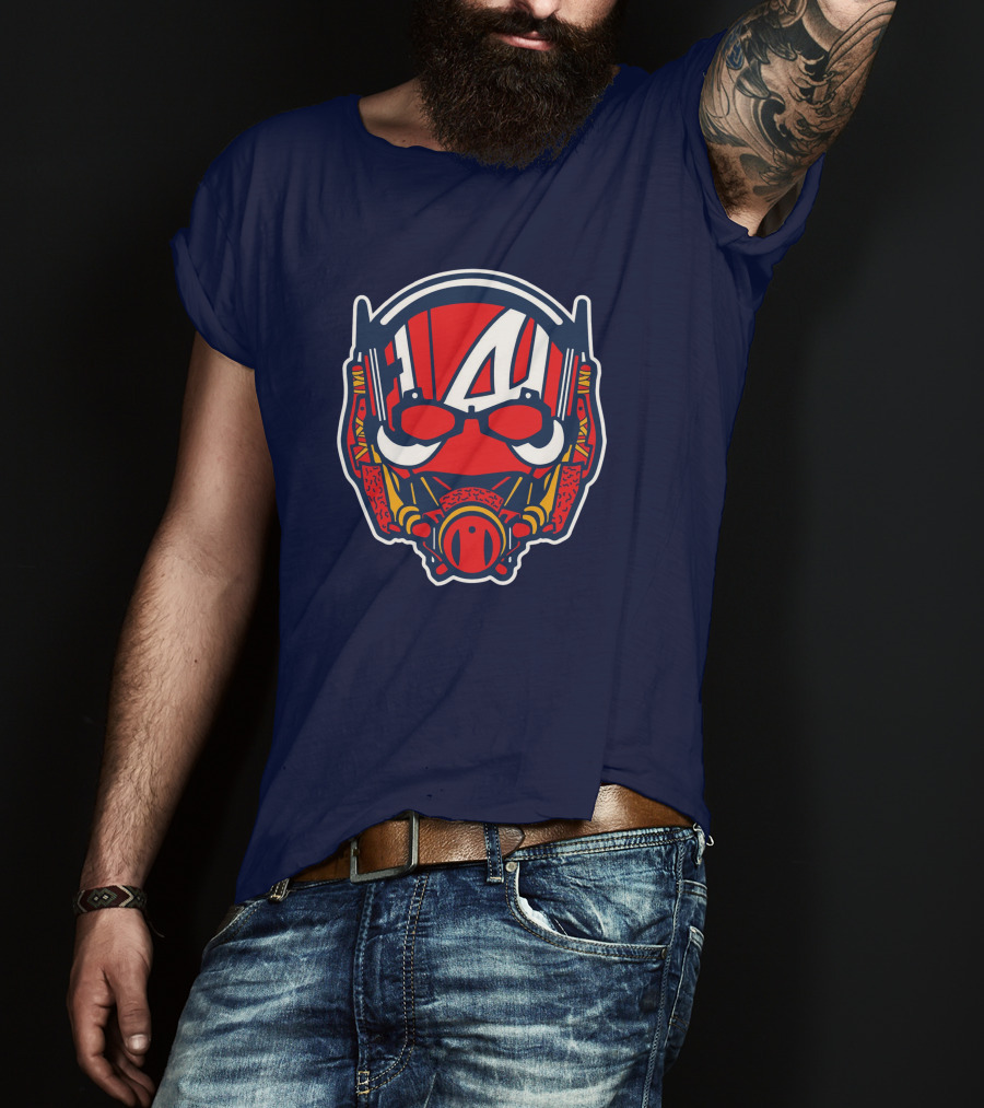 Atlanta Antman Braves Mlb Mashup T-Shirt