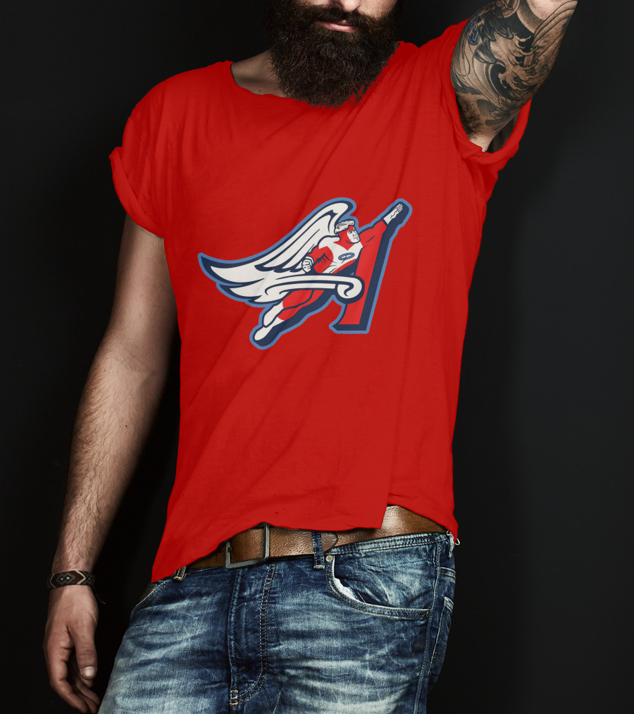 LA Archangels Superhero Wings Mlb T-Shirt