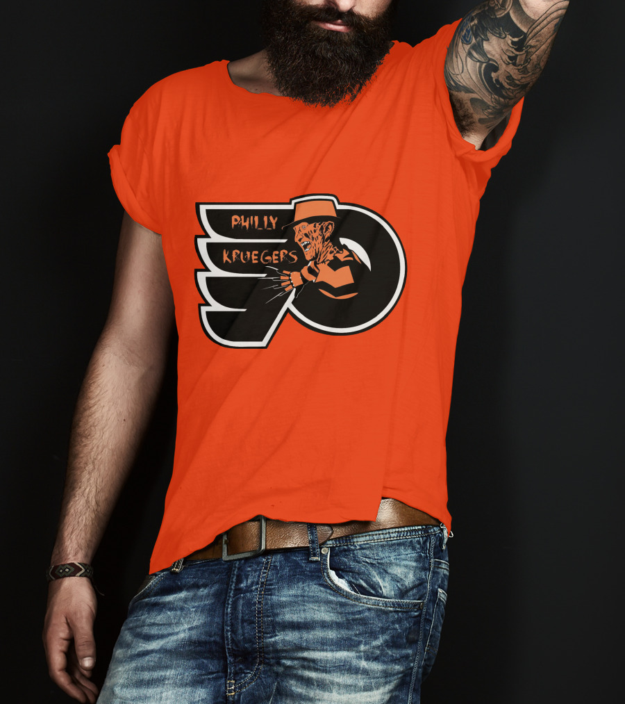 Philly Kruegers NHL Horror Hockey Fusion T-Shirt
