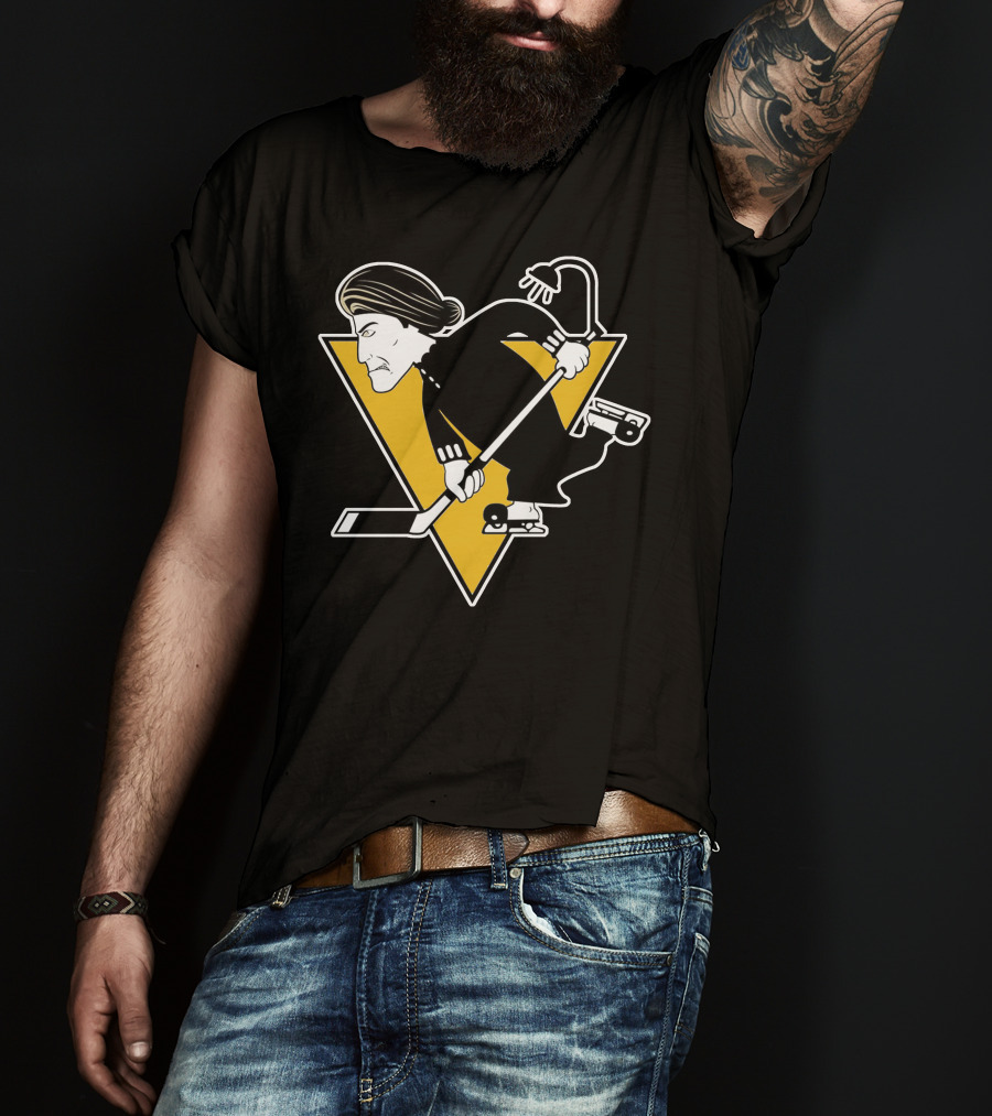 Pittsburgh Norman Bates Hockey T-Shirt
