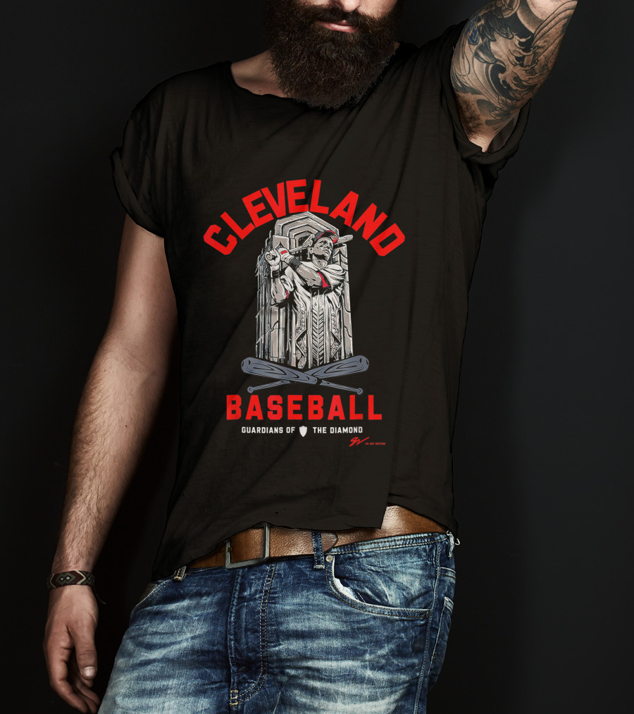 Cleveland Baseball Guardians Of The Diamond T-Shirt