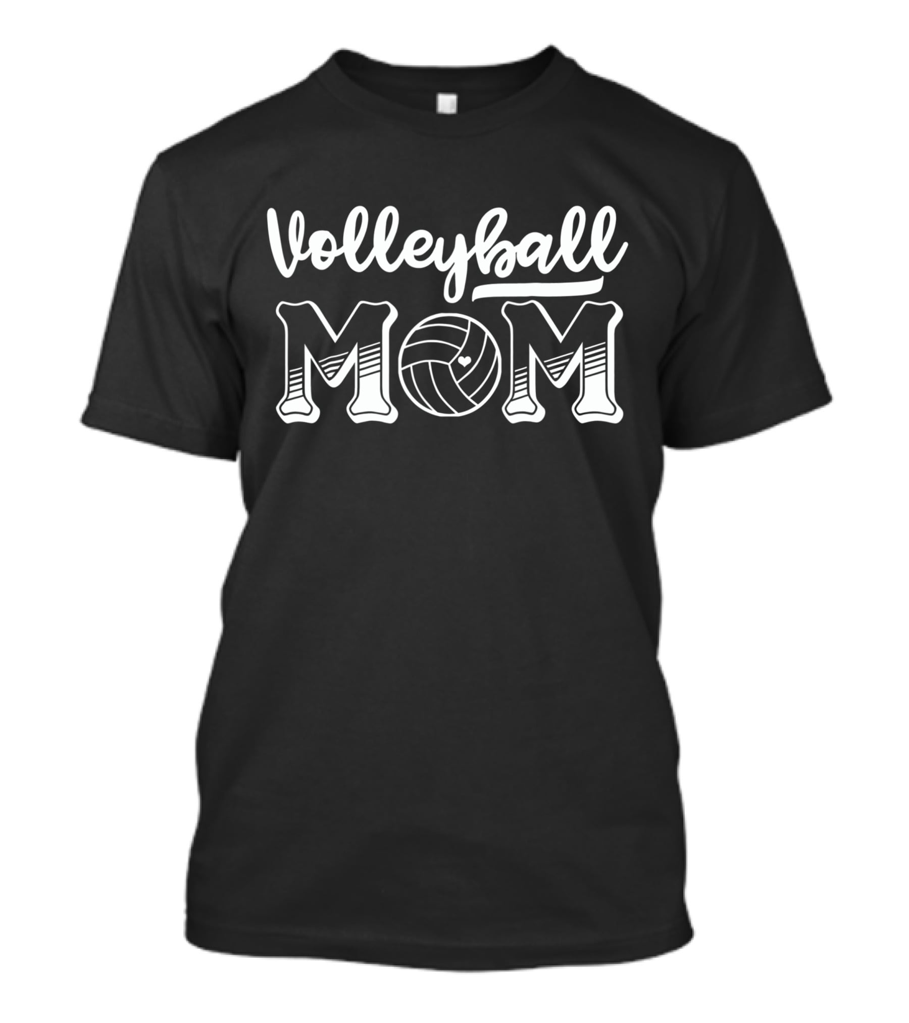 Volleyball Mom Volleyball With Heart T-Shirt