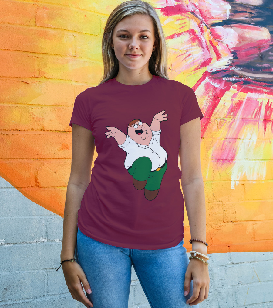 Peter Griffin Jumping Pose Family Guy T-Shirt