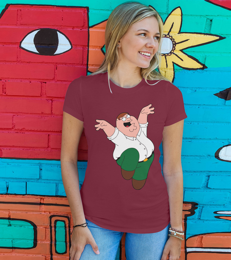Peter Griffin Jumping Pose Family Guy T-Shirt
